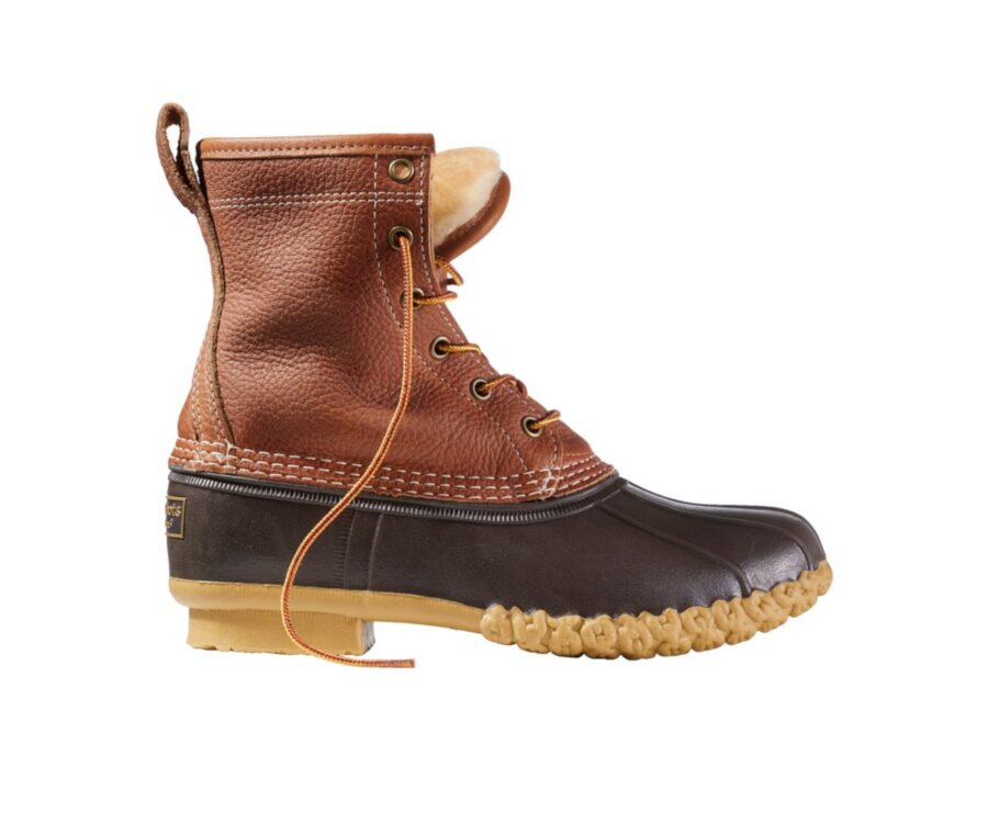 Bean Boots, 8 cali Shearling-Lined — Damskie
